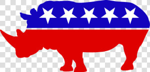 Republican Elephant   Democrat Vs Republican Transparent  HD Png Download