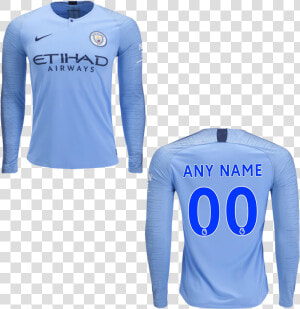 Manchester City Jersey Full Hand  HD Png Download