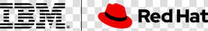 Logo Red Hat Ibm A Standard Rgb   Ibm Red Hat Logo  HD Png Download