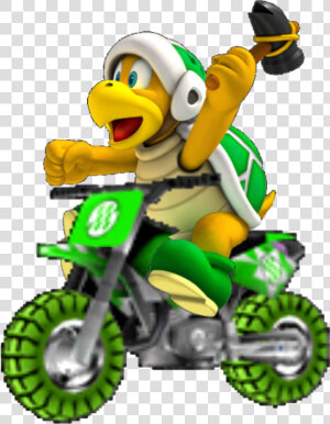 Hammer Bro Bike   Mario Kart Hammer Bro  HD Png Download