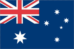 Australian Flag Picture Printable About Collections   Blue White Red Flag With Stars  HD Png Download