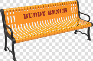 Steel Slatted Buddy Benches  HD Png Download