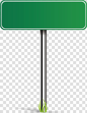 Vector Green Road Sign Png Download   Road Sign Vector Png  Transparent Png