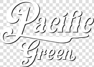 Pacific Green Cannabis Dispensary   Calligraphy  HD Png Download