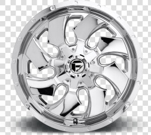 Fuel Cleaver Dually Wheels Chrome  HD Png Download