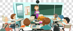 Transparent Classroom Discussion Clipart   Students In Classroom Png  Png Download