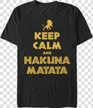 Lion King Keep Calm T shirt   Active Shirt  HD Png Download