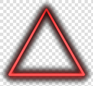 Neon Triangle Png   Red Neon Triangle Png  Transparent Png