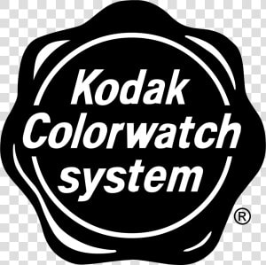 Kodak Logo Png Transparent   Kodak Colorwatch System Logo  Png Download