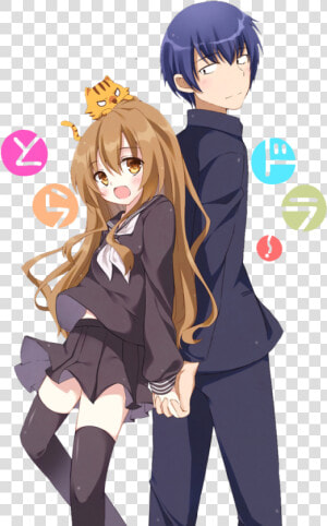 Favorite Anime Couple Anime Forums Png Anime Couple   Takasu Ryuuji And Aisaka Taiga  Transparent Png