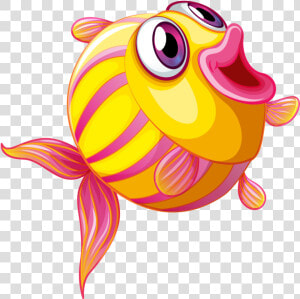 Fish Clip Art Happy Cliparts Abeoncliparts Vectors   Cartoon Fish Images Png  Transparent Png