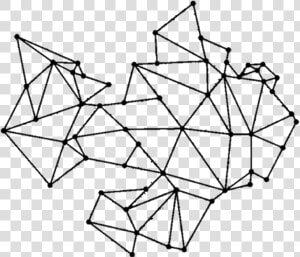 Rayas Matematica Triangulos Puntos Png   Geometric Constellation Line Art  Transparent Png