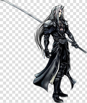 Sephiroth Png Photo   Sephiroth Crisis Core Artwork  Transparent Png