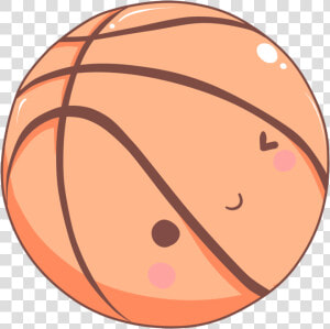 39 basketball   Clipart Kawaii Basketball  HD Png Download