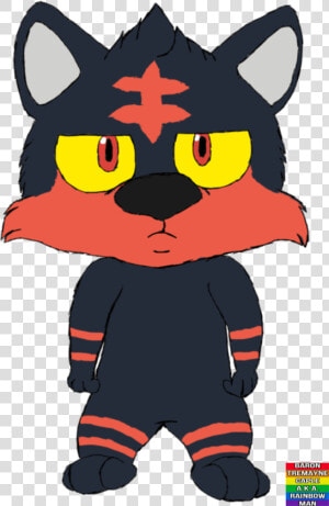 Litten   Png Download   Cartoon  Transparent Png