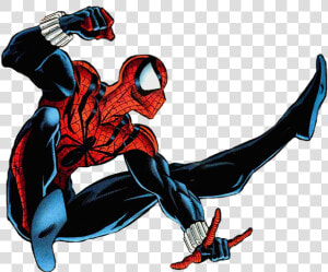 Ben Reilly Spiderman Suit  HD Png Download