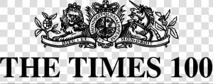 The Times 100 Logo Png Transparent   Times Logo  Png Download