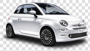 White Fiat 500 Car Png Image   Fiat 500 Car Png  Transparent Png