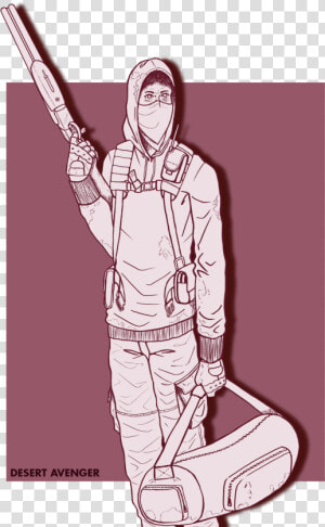 Escape From Tarkov Character Drawing  HD Png Download