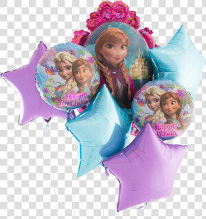 Celebrations  amp  Occasions Balloons 2 X 18 Frozen Heart   Doll  HD Png Download