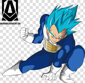 Vegeta Dbs Ssj Blue 100   HD Png Download