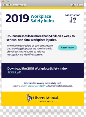 Customer Safety Training Site   Liberty Mutual  HD Png Download