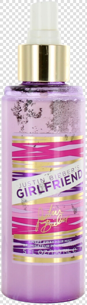 Girlfriend By Justin Bieber For Women Hair Mist Spray   Bottle  HD Png Download