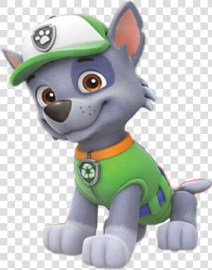 Paw Patrol Rocky Png   Paw Patrol Rocky Sticker  Transparent Png