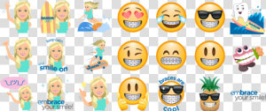 Smile Braces Emoji  HD Png Download