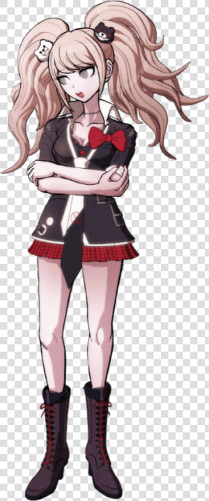 Junko Enoshima Fullbody Sprite   Danganronpa Junko Enoshima  HD Png Download