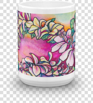 New “na Lei” 15 Oz Art Mug   Mug  HD Png Download