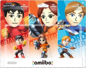 Super Smash Bros Mii Amiibos  HD Png Download