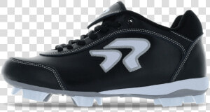 Ringor Softball Cleats White Red And Blue  HD Png Download