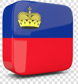 Glossy Square Icon 3d   Flag Of Liechtenstein  HD Png Download