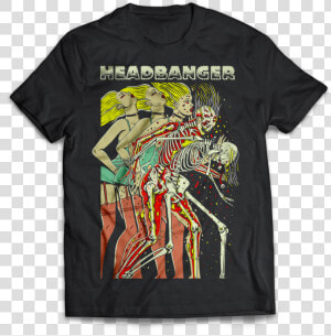 Headbanger Whiplash Graphic Shirt   Active Shirt  HD Png Download