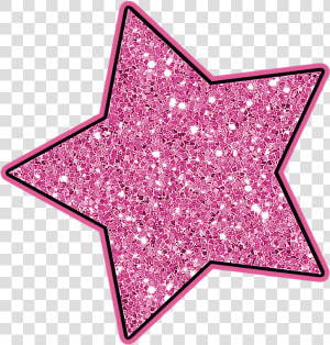 Emoji Clipart Glitter   Pink Glitter Stars Clipart  HD Png Download