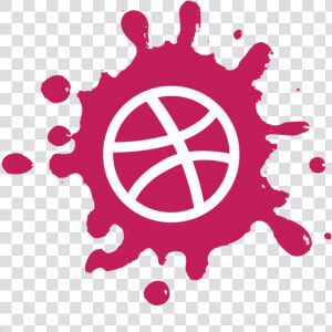 Dribbble Splash Png Image Free Download Searchpng   Dribbble Icon  Transparent Png