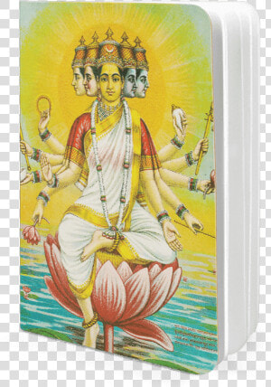 Dailyobjects Indian Mythology Lakshmi A5 Notebook Plain  HD Png Download