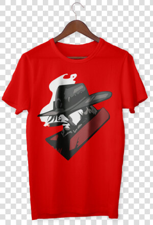 Overwatch T Shirt Mccree   Skull Rock T Shirt  HD Png Download