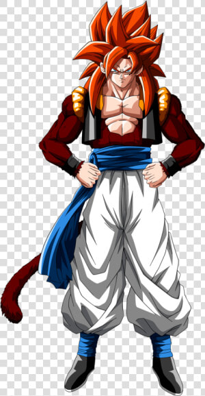 Dragon Ball Z Gogeta Ssj4  HD Png Download