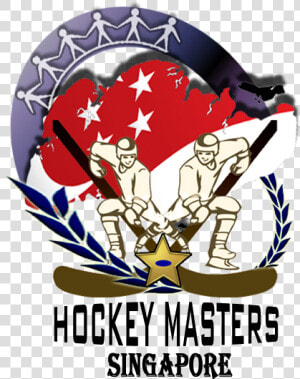 Logo Design By Ed Point For Hockey Masters Singapore   Shirt  HD Png Download