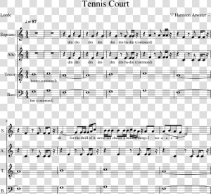 Scarborough Fair Satb Pdf  HD Png Download