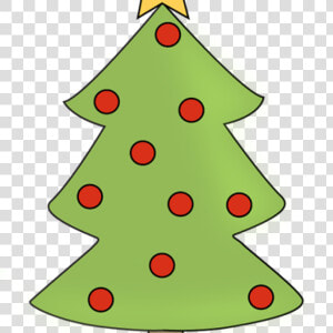 Clip Art Christmas Tree   Simple Christmas Tree Clip Art  HD Png Download