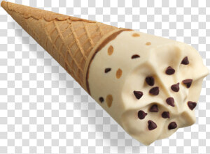 Chocolate Chip Cookie Dough   Ice Cream Cone  HD Png Download