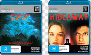 On February 6th  Fright Night And Hideaway Will Release   Hideaway 1995 Blu Ray  HD Png Download