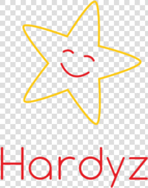 Ultra Minimalist Logo Hardees   Star  HD Png Download