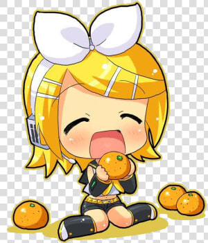 Rin Kagamine Chibi  HD Png Download