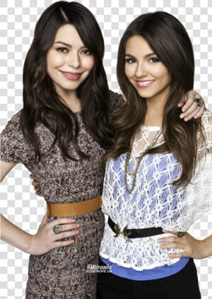 Transparent Victoria Justice Png   Victoria Justice And Miranda  Png Download