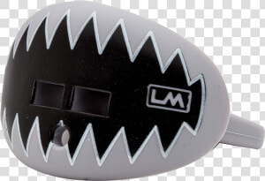 Loudmouthguards Shark Teeth Raider Light Grey   Mouthguard  HD Png Download