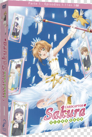 Part 1 Card Captor Sakura Clear Card Dvd   Cardcaptor Sakura Clear Card French Dvd  HD Png Download